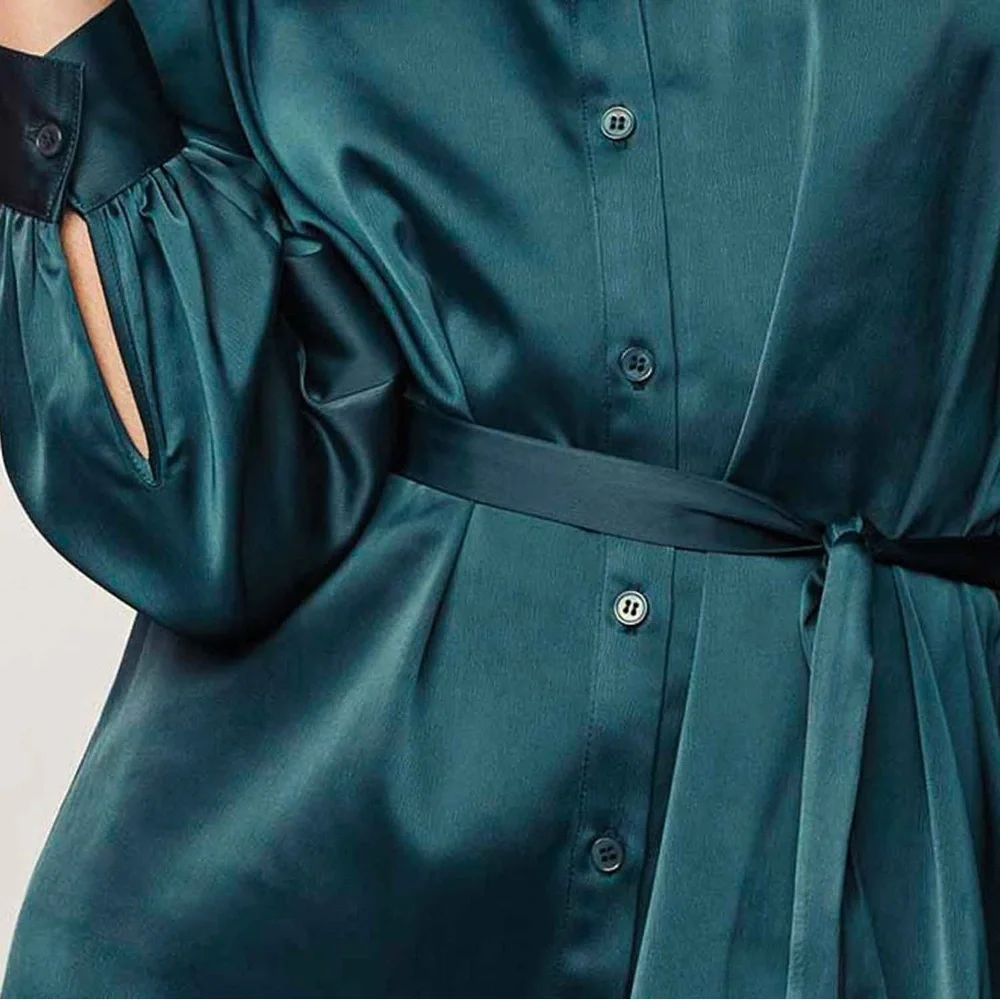 Satin Dress - Picture 2 of 7